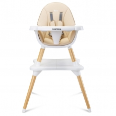 Дитячий стільчик для годування Caretero Tuva Beige